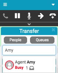 Main status in Transfer window