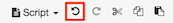 Figure shows location of the undo button