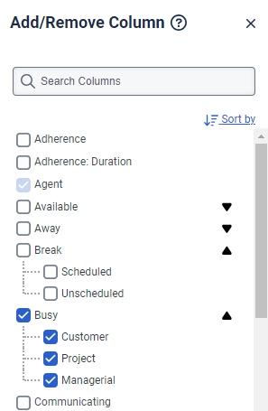 Add or remove secondary status