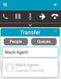 Cannot transfer media type to agent message
