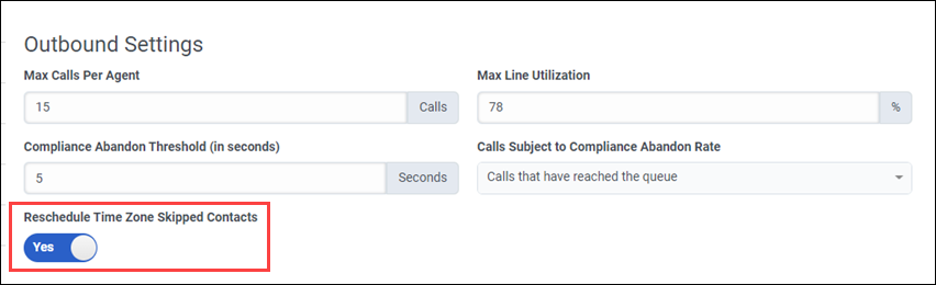 Reschedule Time Zone Skipped Contacts switch