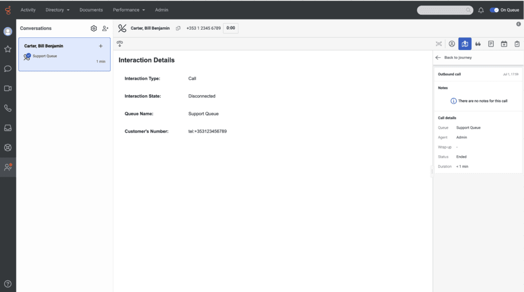 Before Interactions details change