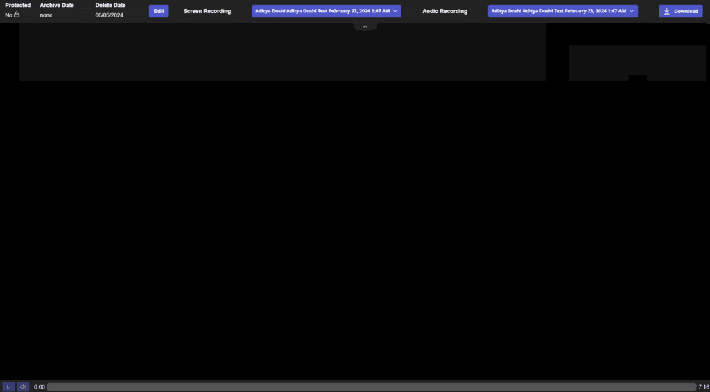 New full screen
