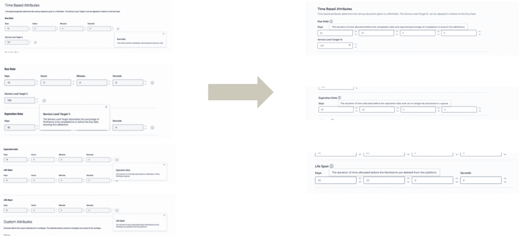 Worktype tooltips