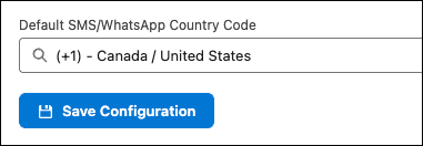 This image is a screenshot of the country code in Digital and AI component.