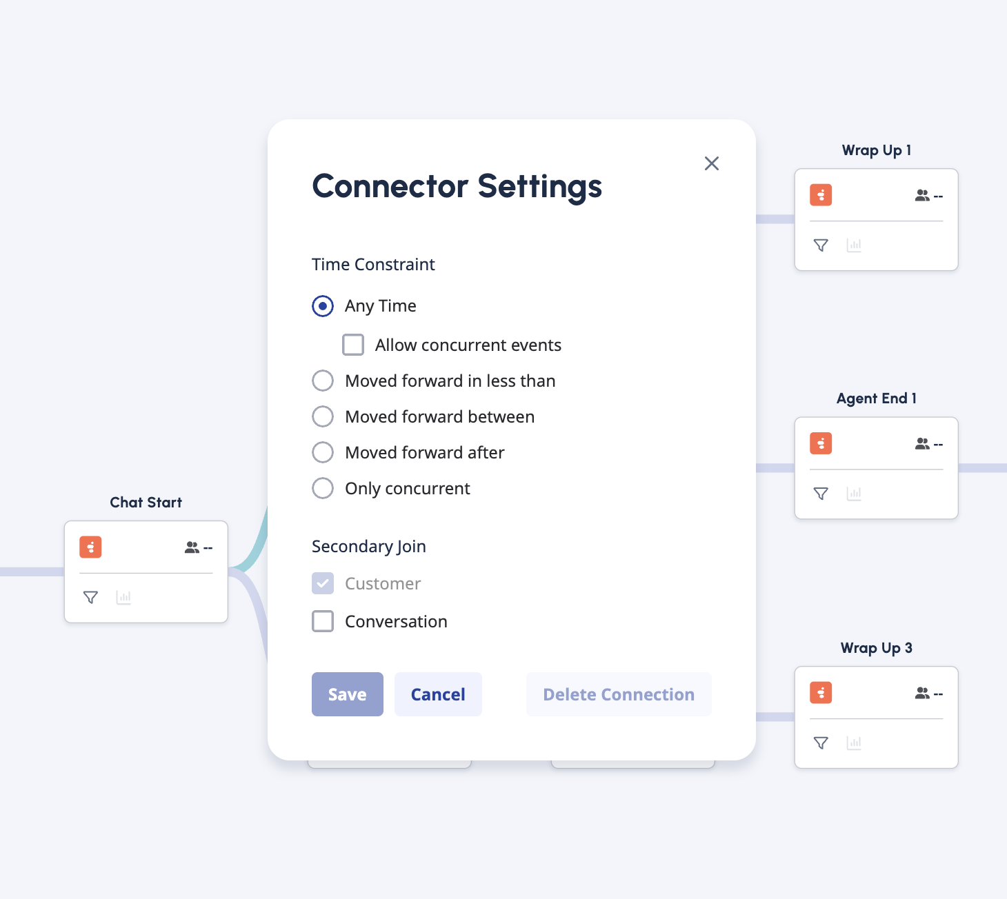 Connector settings