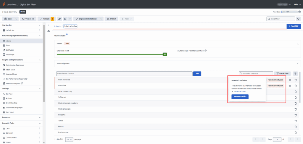Click to enlarge. Intent Health potential confusion