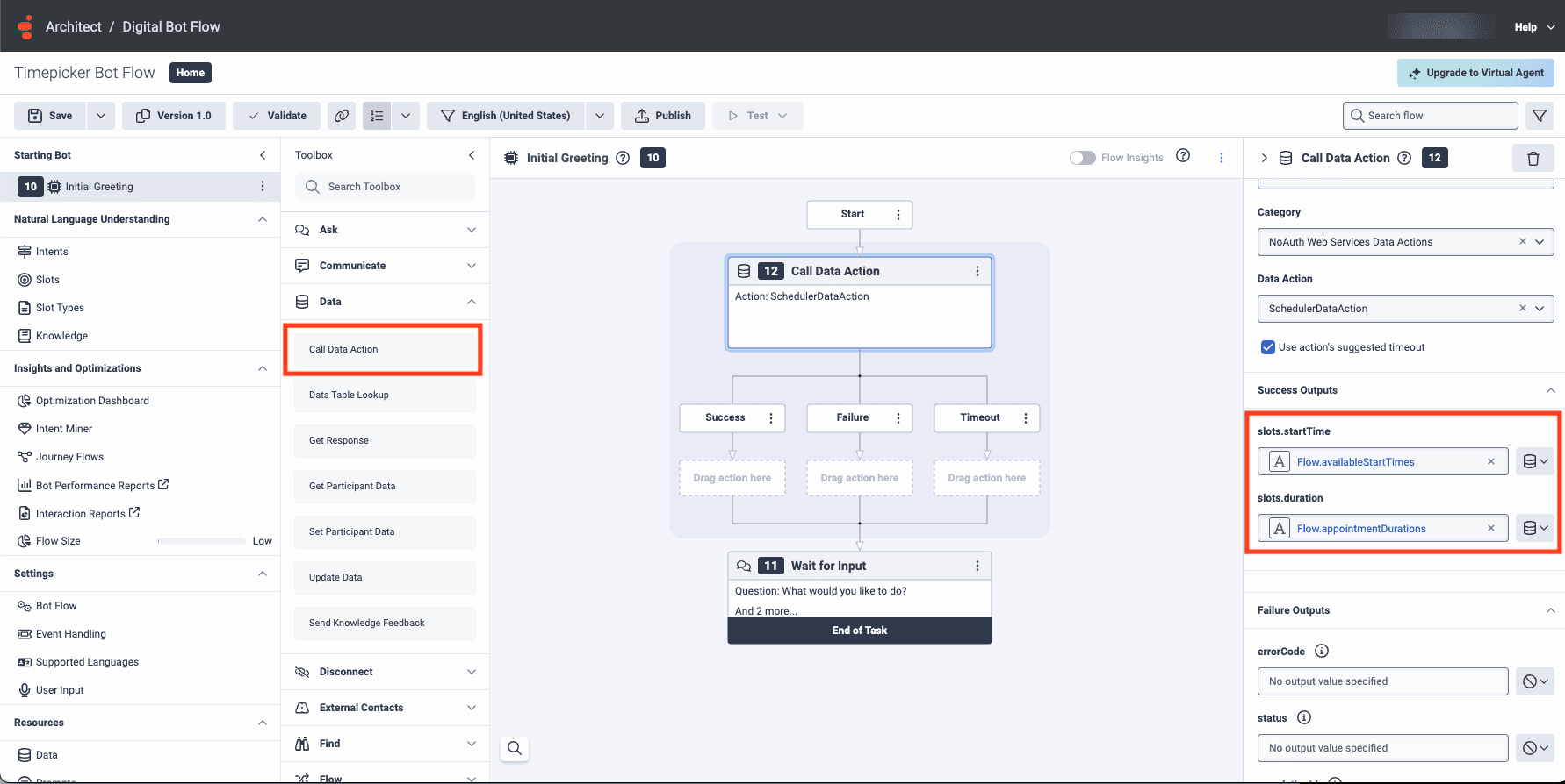 Click to enlarge. Natural Language Understanding - Timeslot Slot